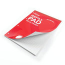 Silvine Ruled Margin Punched Headbound Refill Pad 160 Pages A4 Pad (6 Pack) A4RPFM