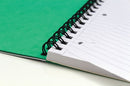 Silvine Luxpad Hardback Wirebound Notebook A4 + (Pack of 6) SPA4FEINT
