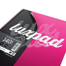 Silvine Luxpad Twin Wire Casebound Notebook 140 Pages A4 (Pack of 6) THBA4AC