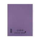 Silvine Exercise Book Ruled 229x178mm Purple (Pack of 10) EX100