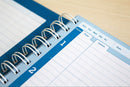 Silvine Academic Planner and Record A4 Blue EX202