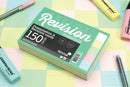 Silvine Revision Presentation Cards Unbound 150 Cards Ruled A6 Assorted (Pack of 8) LUX64MIX