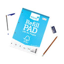 Silvine Envrion Ruled Refill Pad A4 160 Pages (Pack of 5) FSCRP80