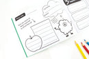 Silvine Primary Mindfulness Journal KS2 Class A5 Green (Pack of 30) EX233