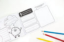 Silvine Primary Mindfulness Journal KS2 Class A5 Green (Pack of 30) EX233