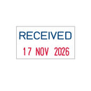 Trodat Printy 4850L1 Mini Dater Stamp Received + 3.8mm Date 76313