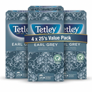 Tetley Earl Grey Teabags,  Individually Wrapped & Enveloped 25's