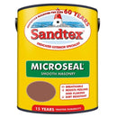 Sandtex Microseal | Smooth Masonry Paint | Red Brick | 5 Litre