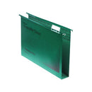 Rexel Crystalfile Extra 30mm Lateral File Green (Pack of 25) 70640