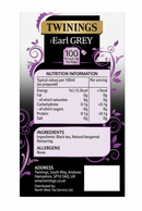 Twinings Earl Grey String & Tagged 100's
