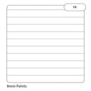 Rhino Exercise Book A4+ 8mm Ruled 80P Yellow (Pack of 50) VC08725