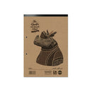 Rhino Recycled Refill Pad 160 Pages 8mm Ruled with Margin A4 (Pack of 5) RH4FMR