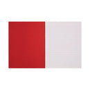 Rhino Exercise Book 8mm Ruled 80 Pages 9x7 Red (Pack of 100) VC46631