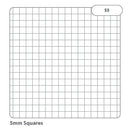 Rhino Exercise Book 5mm Square 9x7 Light Blue (Pack of 100) VC47289