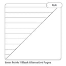 Rhino Exercise Book 8mm/Plain 64 Pages A4 Red (Pack of 50) VC48379