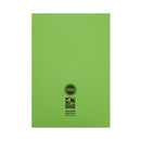 Rhino Exercise Book 15mm/Plain 64 Pages A4 Green (Pack of 50) VC48412