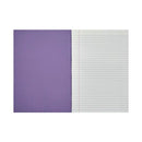 Rhino Exercise Book 8mm Ruled 80 Pages A4 Purple (Pack of 50) VC48471