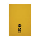 Rhino Exercise Book 8mm Ruled 80 Pages A4 Yellow (Pack of 50) VC48472