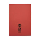 Rhino Exercise Book 80 Page 13x9in 8mm Ruled Red Contract (Pack of 50) VDUV080-200-6
