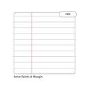 Rhino Exercise Book 80 Page 13x9in 8mm Ruled Purple Contract (Pack of 50) VDUV080-214-6