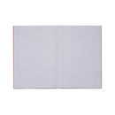 Rhino Exercise Book 80 Page A4 8mm Ruled Orange Contract (Pack of 50) VEXV668-1465-2