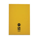 Rhino Exercise Book 80 Page A4 8mm Ruled Yellow Contract (Pack of 50) VEXV668-945-0