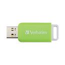 Verbatim Databar USB Drive USB 2.0 32GB Green 49454