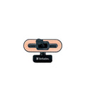 Verbatim AWC-02 Full HD 1080P Autofocus Webcam Microphone/Light 49579