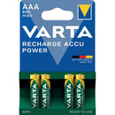Varta Nimh Rechargeable AAA Batteries 800 mAh (Pack of 4) 56703101404