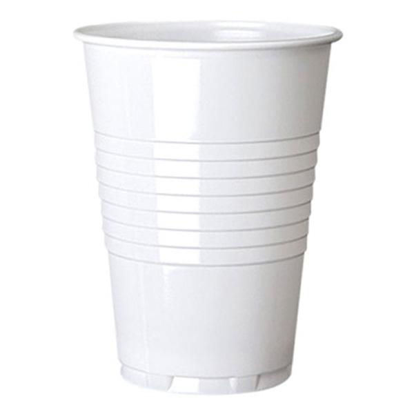 9oz Plastic Vending White Cups 2000's