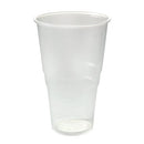 Plastic Pint Glass Clear (Pack of 50) WX10428