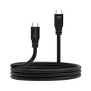 Mediarange USB Type-C Charge and Sync Cable with E-Mark Chip USB 3.2 Gen 1X2 3m Black MRCS218