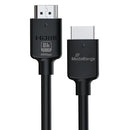 Mediarange HDMI Ultra High Speed Ethernet Cable V2.1 48Gbps 2m Black MRCS220