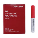 Red Whiteboard Marker Pens Bullet Tip (Pack of 10) WB15 804025