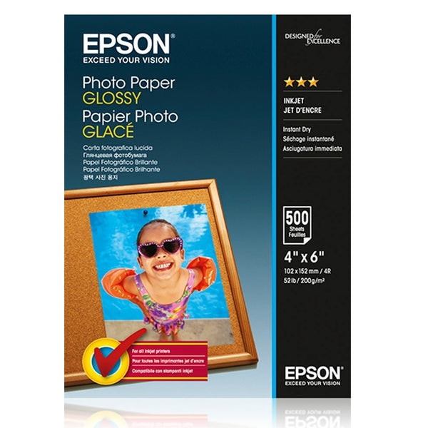 Epson 13x18cm White Glossy Photo Paper 50 Sheets - UK BUSINESS SUPPLIES