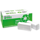 Maxima Green Two Ply C-Fold Hand Towels White 15x162's {2430} - UK BUSINESS SUPPLIES