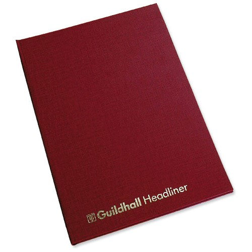 Guildhall Headliner Account Book 38 Series 6 Column - UK BUSINESS SUPPLIES