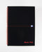 Black n Red Notebook Wirebound A4 Hardback A-Z Ruled 140 Pages 100080232 - UK BUSINESS SUPPLIES