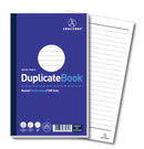 Challenge 210x130mm Duplicate Book Carbonless Ruled Taped Cloth Binding 100 Sets (Pack 5) - 100080458 - UK BUSINESS SUPPLIES