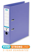 Elba Smart Pro+ Lever Arch File A4 80mm Spine Polypropylene Purple 100202167 - UK BUSINESS SUPPLIES