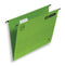 Elba Verticflex Ultimate Foolscap Suspension File Manilla 15mm V Base Green (Pack 25) 100331170 - UK BUSINESS SUPPLIES