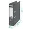 Leitz 180 Recycle Lever Arch File A4 80mm Spine Green 10180055 - UK BUSINESS SUPPLIES