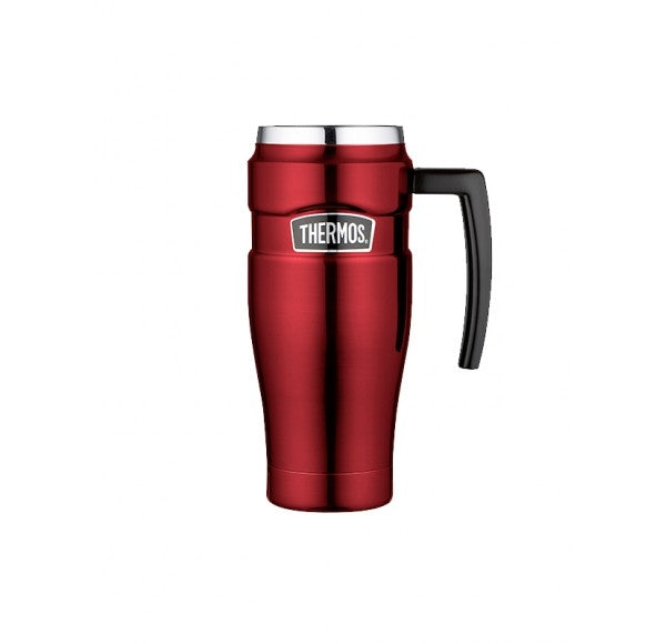 Thermos Stainless Red Travel Mug 470ml - UK BUSINESS SUPPLIES