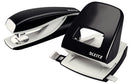 Leitz 5008 2 Hole Punch Metal 30 Sheet Black 50080095 - UK BUSINESS SUPPLIES