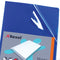 Rexel Nyrex Cut Flush Folder Polypropylene A4 110 Micron Assorted Colours (Pack 25) 12161AS - UK BUSINESS SUPPLIES
