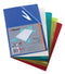 Rexel Nyrex Cut Flush Folder Polypropylene A4 110 Micron Assorted Colours (Pack 25) 12161AS - UK BUSINESS SUPPLIES