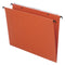 Esselte Orgarex Suspension File Card Foolscap 15mm V Base Orange (Pack 50) 10402 - UK BUSINESS SUPPLIES