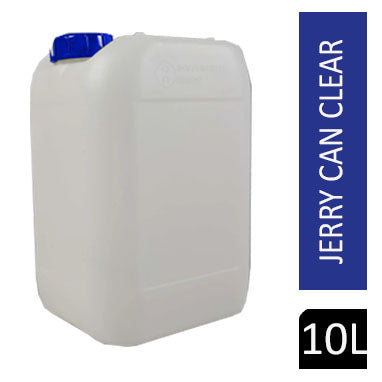 10L EcoStacker Container/Jerry Can CLEAR {Food Compliant} - UK BUSINESS SUPPLIES