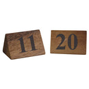 Zodiac Naturals Wooden Table Numbers 11-20 - UK BUSINESS SUPPLIES