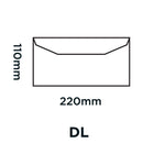 ValueX Wallet Envelope DL Gummed Plain 80gsm Manilla (Pack 1000) - 13780 - UK BUSINESS SUPPLIES